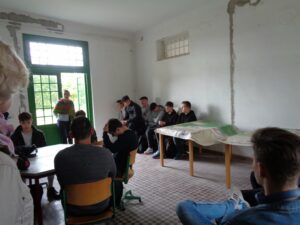 Gászné Bősz Bernadett előadása a pécsi Széchenyi Gimnázium diákjainak